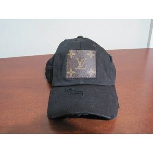 Recycled louis vuitton patch hat Patch is real. Hat is not louis vuitton brand.
